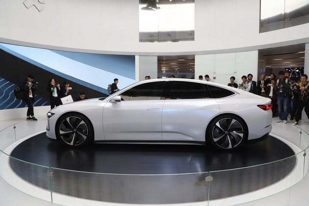 Alleged patent drawings show NIO's first sedan looks in line with ET ...