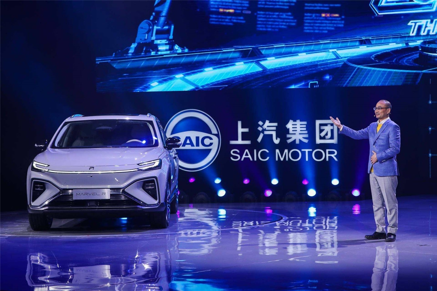 SAIC launches MARVEL R, first electric vehicle with 5G connectivity