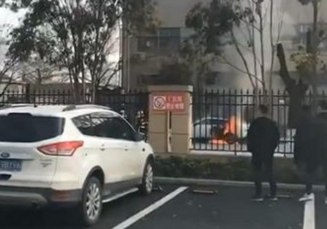 XPeng P7 said to have spontaneously combusted on the street, first for the model-CnEVPost