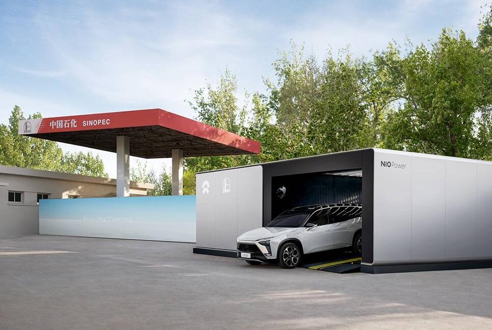 NIO's first 2nd-gen battery swap station goes live, a milestone in co-op between EV maker and traditional energy giant-CnEVPost