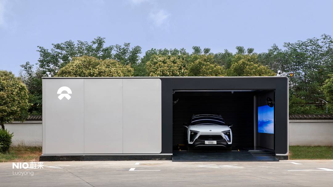 NIO's first second-gen battery swap station in highway service area comes online-CnEVPost