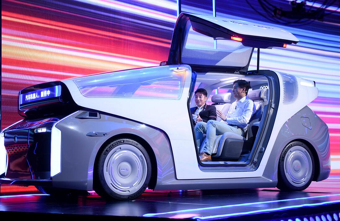Baidu unveils Apollo robot car without steering wheel-CnEVPost