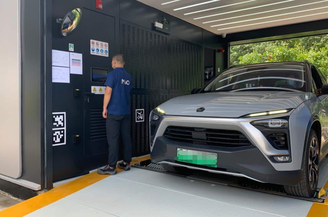 NIO's Battery Swap Station Built With State Grid Affiliate In Operation ...