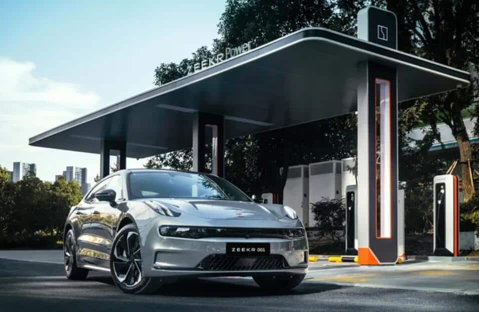 Zeekr builds its first charging station in Hangzhou-CnEVPost