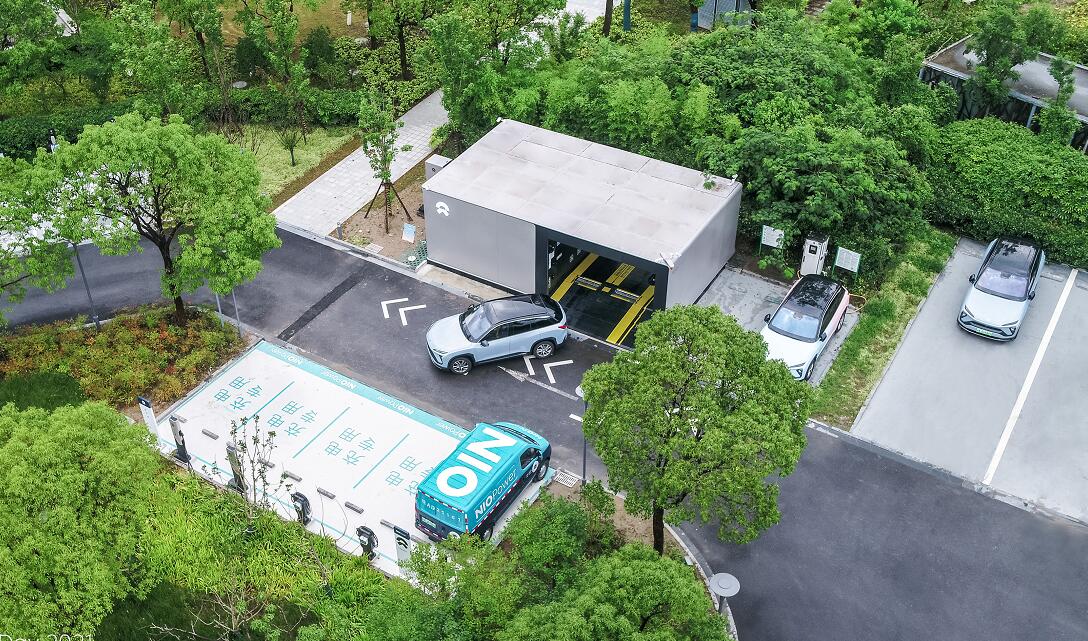 NIO signs deal to turn its swap stations into distributed photovoltaic power plants-CnEVPost