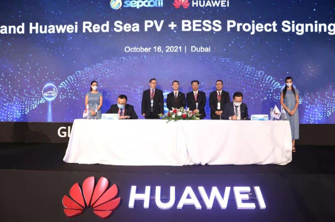 Huawei signs 1,300-MWh energy storage project in Saudi Arabia-CnEVPost
