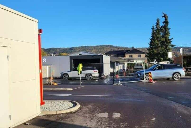 NIO's first swap station in Norway expected to open soon as construction completed-CnEVPost