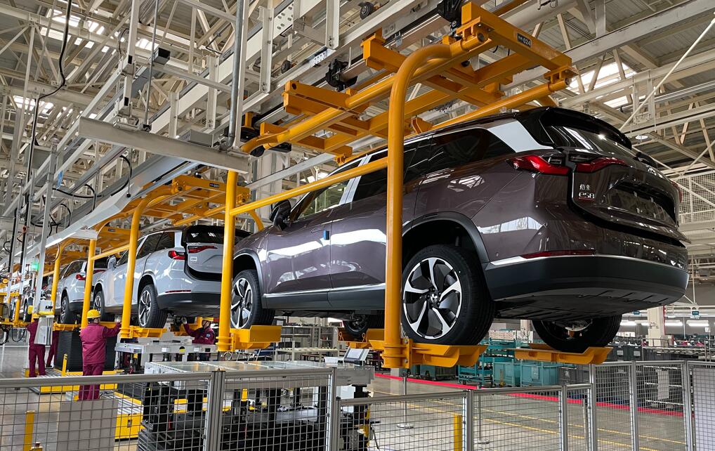 NIO president says production line worked at full capacity for only 10 days in October-CnEVPost