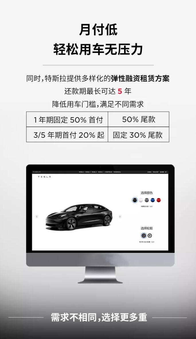Tesla allows Chinese consumers to buy cars with zero down payment-CnEVPost