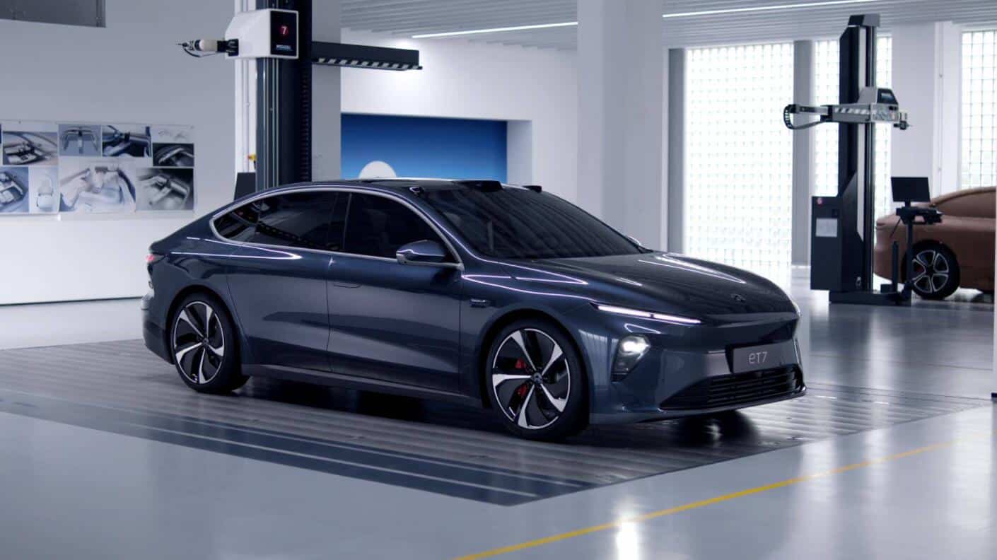 NIO sees first Pre-Production vehicles of ET7 roll off line-CnEVPost