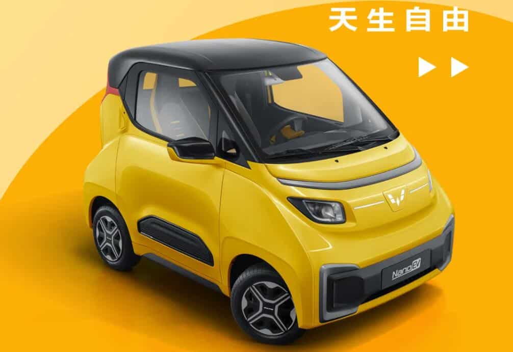 Wuling's new minicar Nano EV goes on sale, prices start at around $7,800-CnEVPost