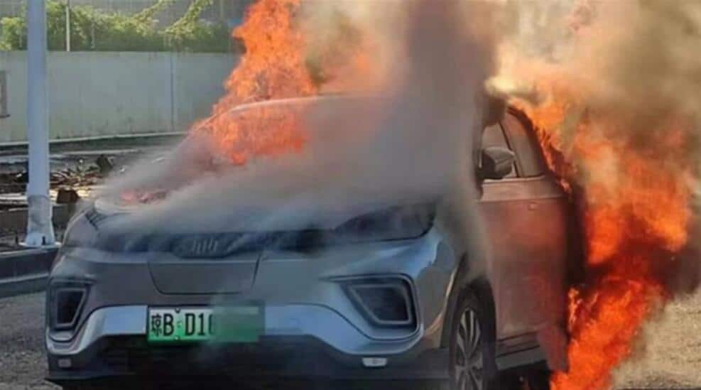 WM Motor hit by another EV fire-CnEVPost