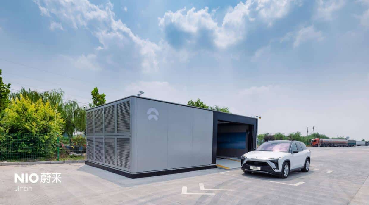 NIO's battery swap network now covers major highways in eastern Shandong province-CnEVPost