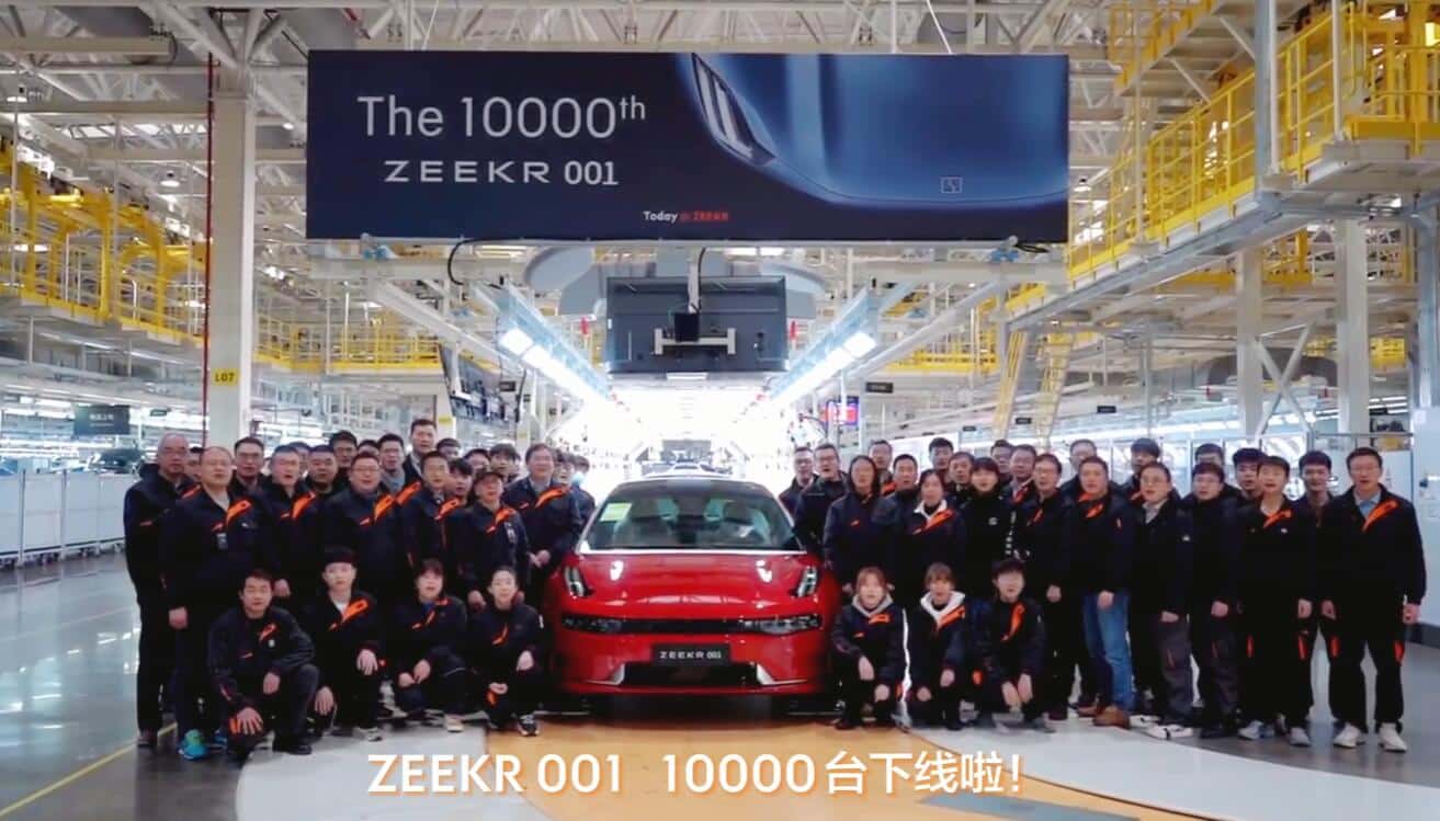 Zeekr sees 10,000th vehicle roll off line-CnEVPost