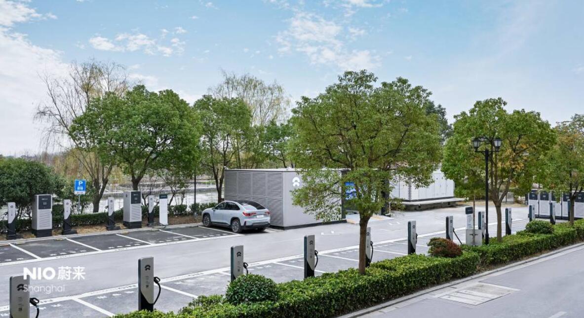 NIO's largest power supply site in Shanghai goes into operation-CnEVPost