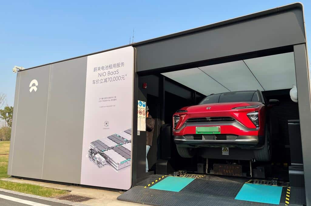 Is NIO's battery swap network open to other automakers?-CnEVPost