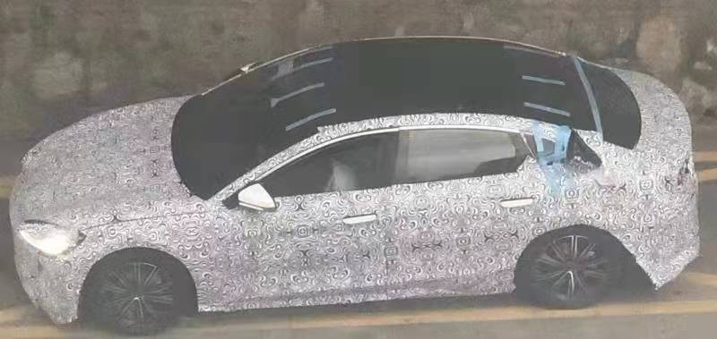 Spy photos of alleged BYD Seal model revealed-CnEVPost