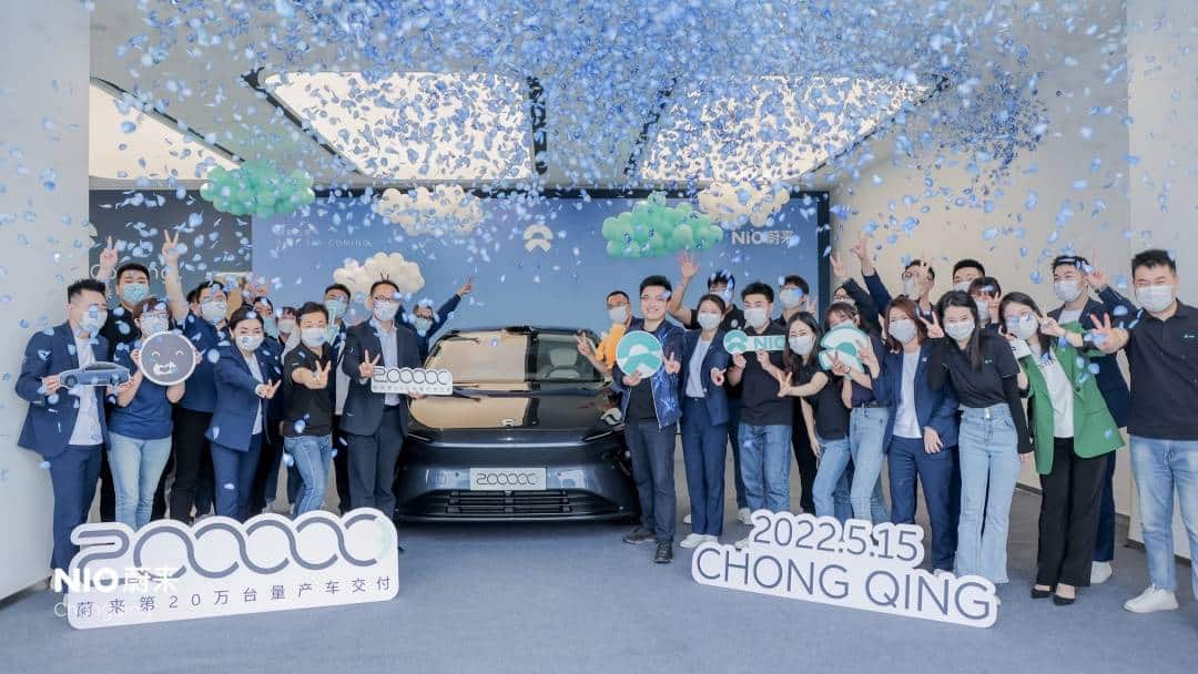 NIO's total deliveries reach 200,000 units-CnEVPost
