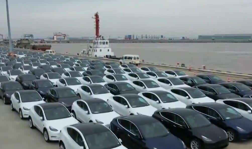 Tesla exports another shipment of over 4,000 vehicles from Shanghai plant-CnEVPost