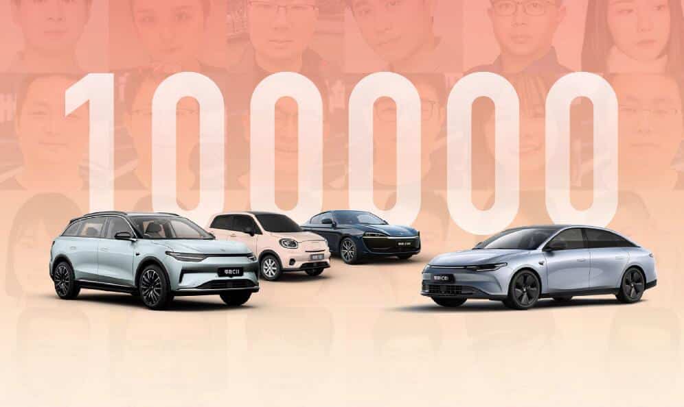 Leapmotor sees 100,000th production vehicle roll off line-CnEVPost