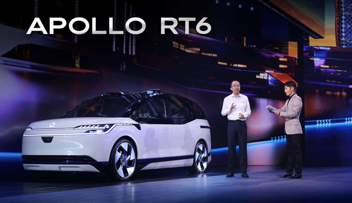 Baidu unveils Apollo RT6, its sixth-gen autonomous vehicle, at about half cost of its predecessor-CnEVPost