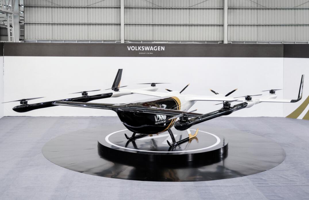 Volkswagen China unveils flying vehicle prototype V.MO, joins XPeng's exploration of air mobility-CnEVPost