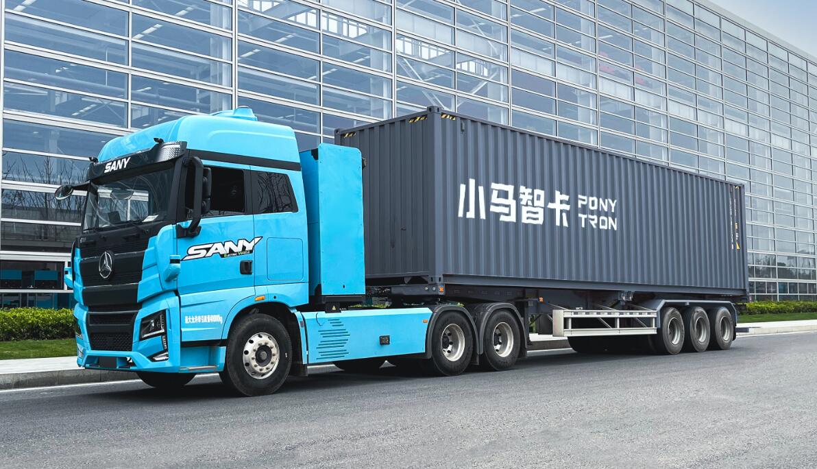 Pony.ai forms joint venture with SANY to produce self-driving trucks-CnEVPost