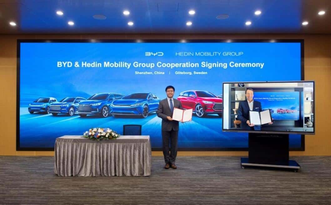 BYD announces entry into German and Swedish markets, first vehicles to be delivered in Q4-CnEVPost