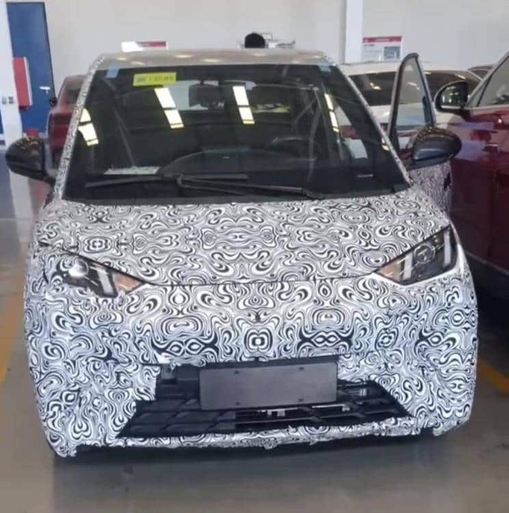 BYD Seagull: New spy photos show more details-CnEVPost