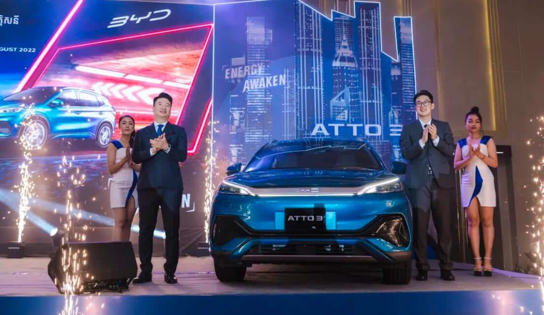 BYD launches Atto 3 in Cambodia-CnEVPost