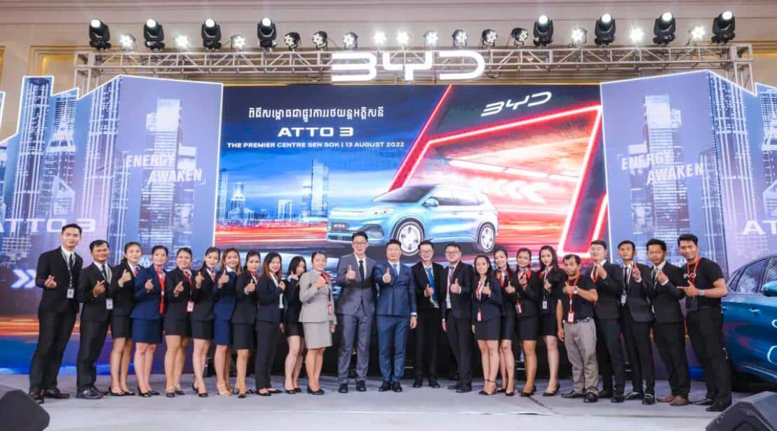 BYD launches Atto 3 in Cambodia-CnEVPost