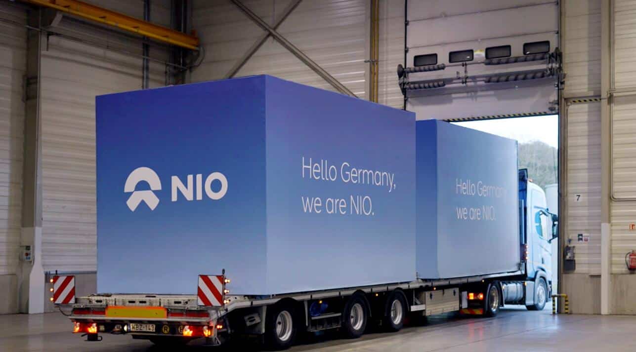 NIO sees first swap station roll off line in Europe as Hungarian plant goes into operation-CnEVPost