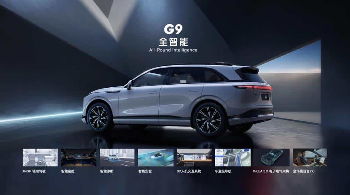 XPeng officially launches G9: Starts at around $44,000, deliveries to start at end of October-CnEVPost