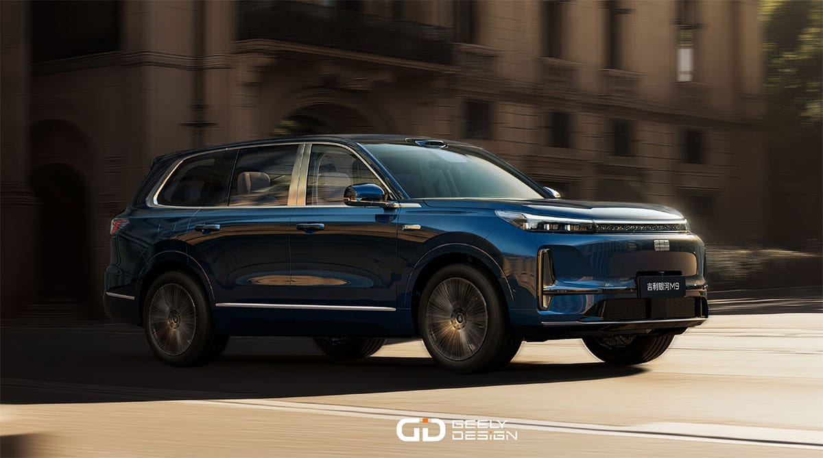 Geely Galaxy debuts M9 hybrid SUV as brand exceeds 1 million sales -  CnEVPost